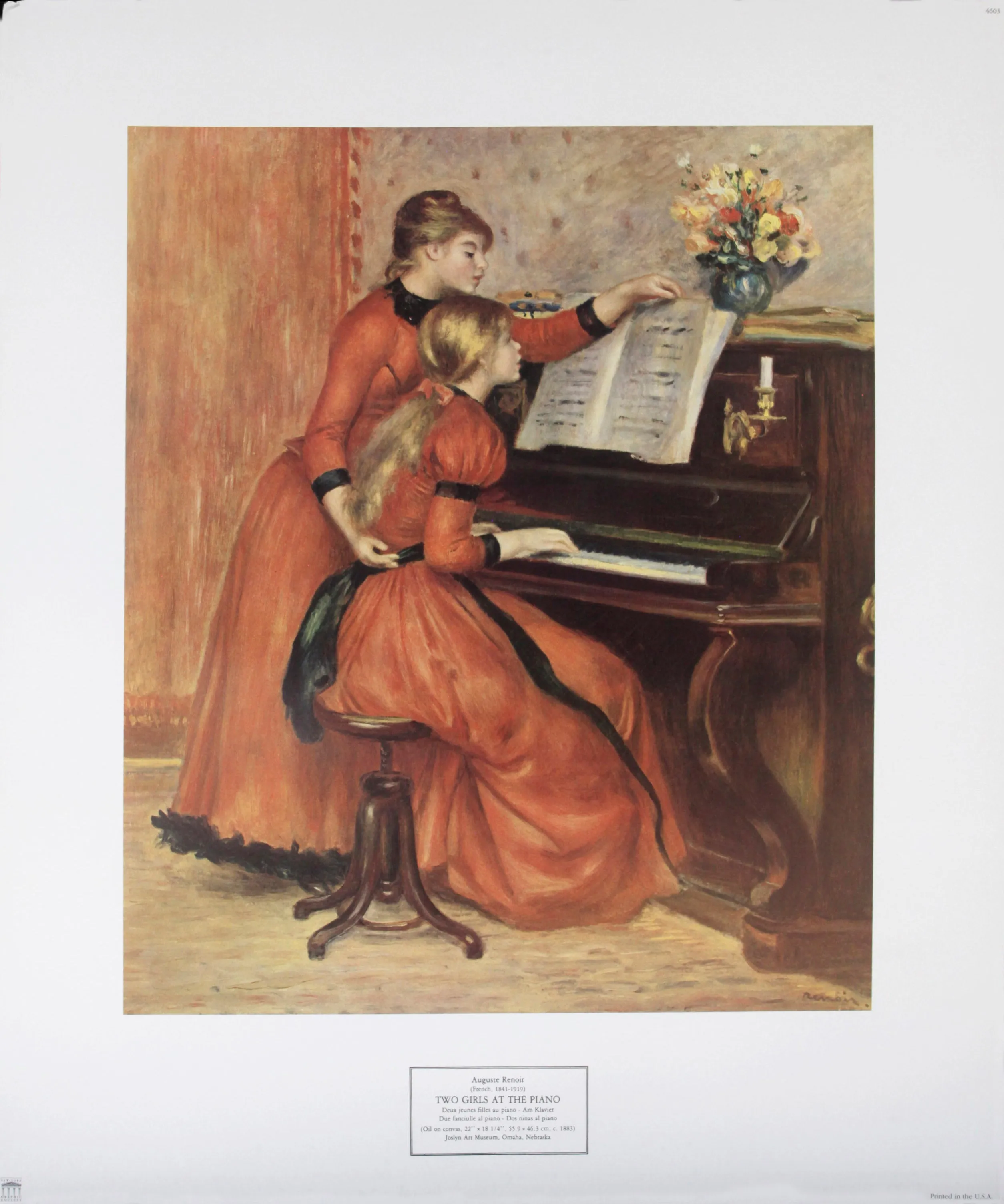 Two Girls at the Piano by Pierre-Auguste Renoir