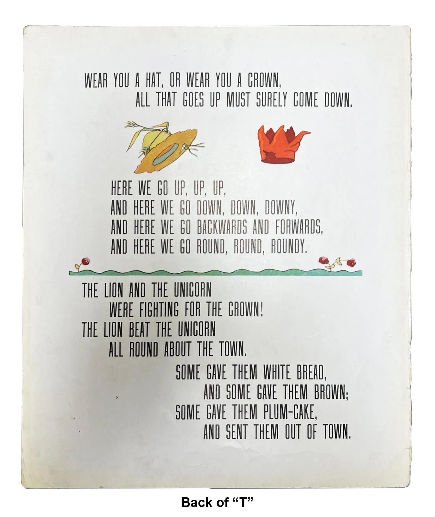 Vintage Nursery Rhymes Pages
