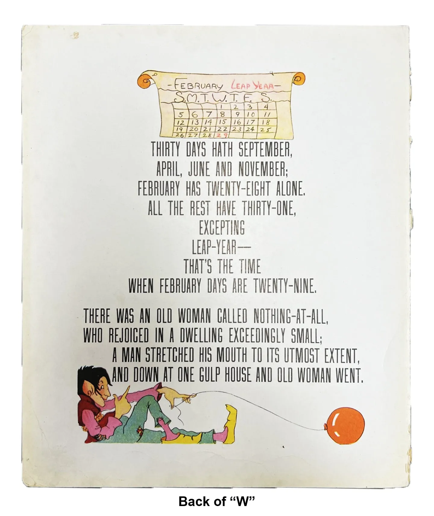 Vintage Nursery Rhymes Pages