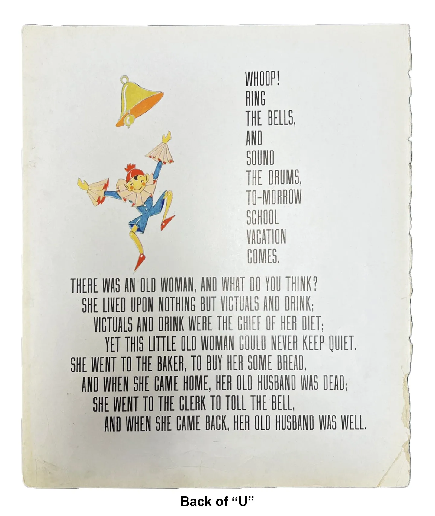 Vintage Nursery Rhymes Pages