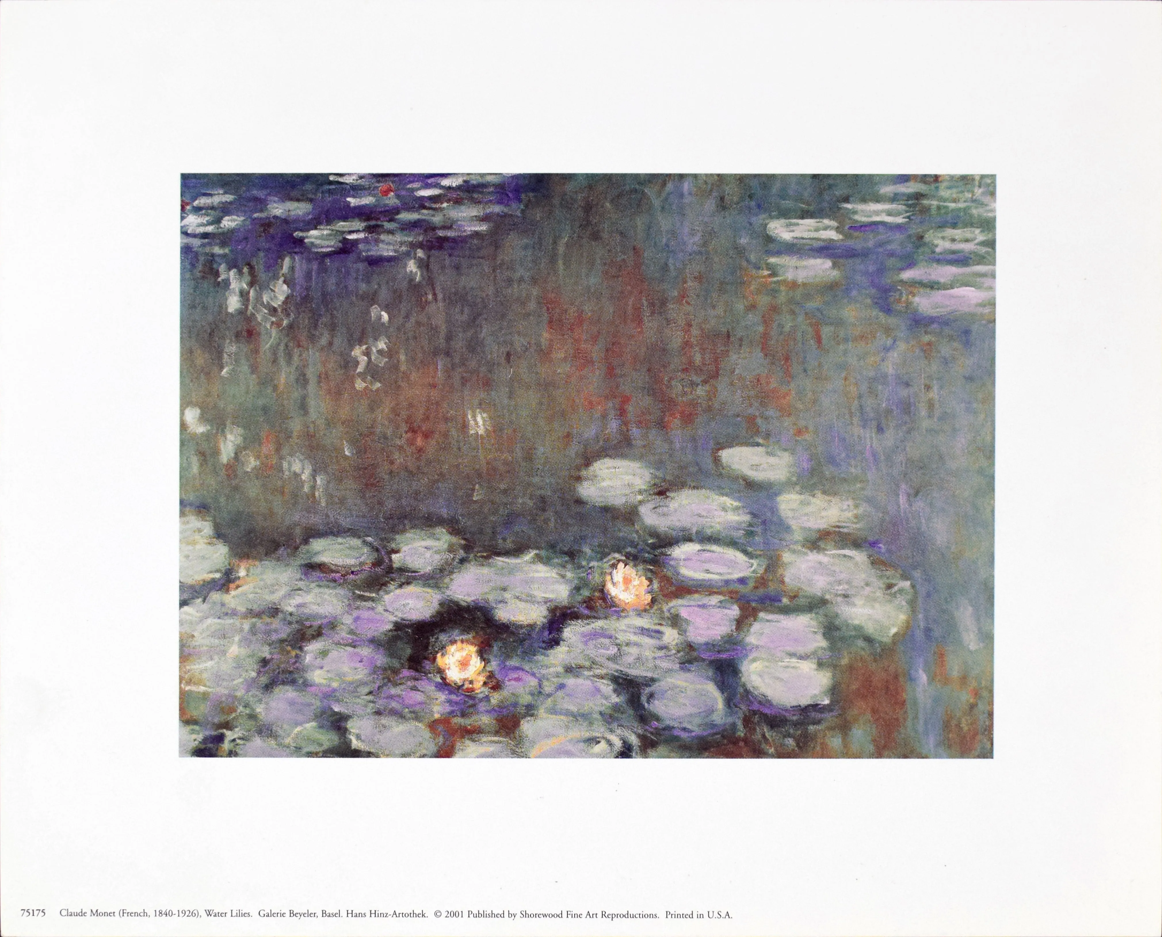 Water Lilies by Claude Monet