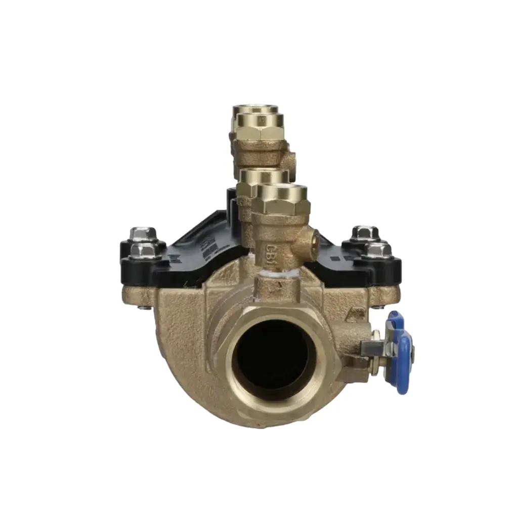 Wilkins - 1-350FT - Wilkins Double Check Valve Assembly Model 350 ft. 1 in. Bronze w/ Fast Test & Ball Valves