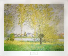 Willows of Vetheuil by Claude Monet