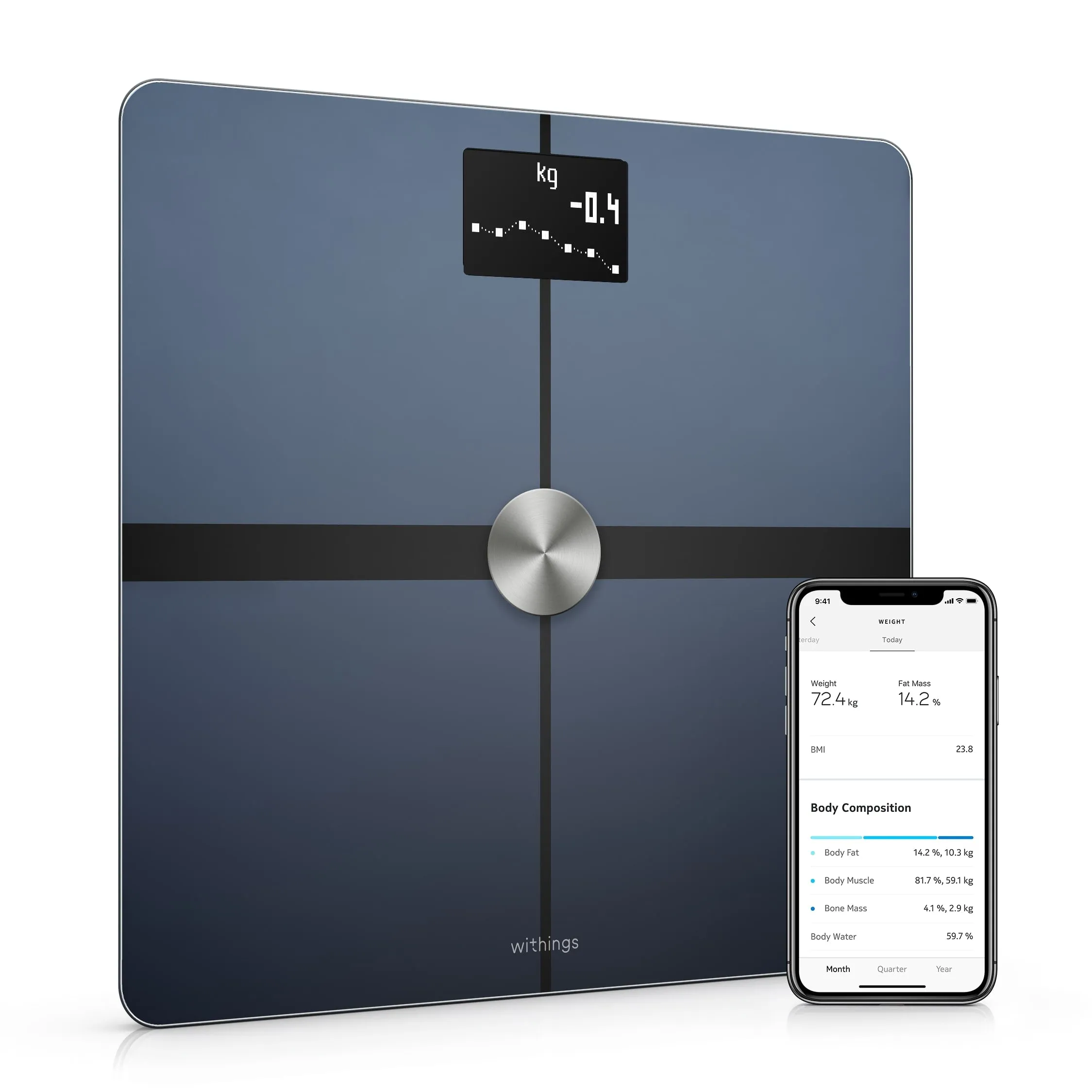 Withings Body  - Body Composition Wifi Smart Scale - Black