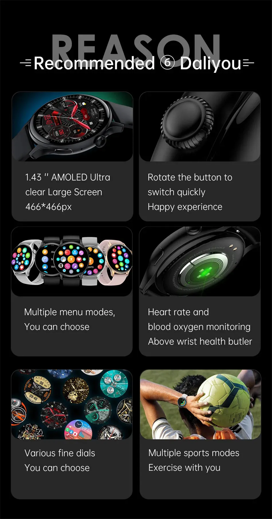 Women's Smart Watch Powered by Media Tek