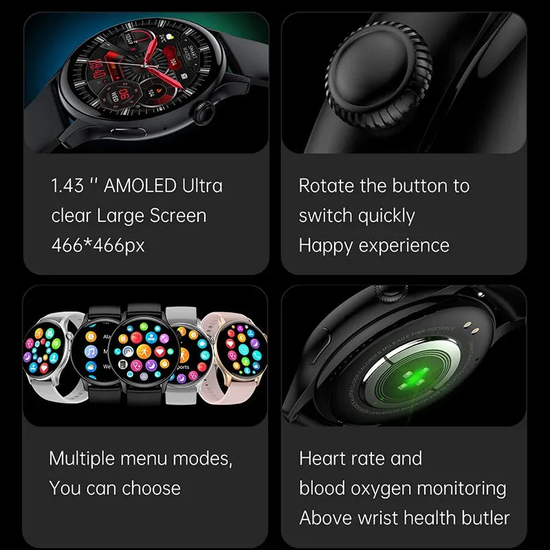Women's Smart Watch Powered by Media Tek